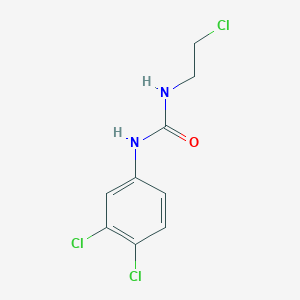 molecular formula C9H9Cl3N2O B087914 1-(2-Chloroethyl)-3-(3,4-dichlorophenyl)urea CAS No. 15145-37-6