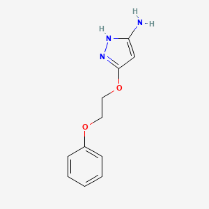 3-(2-phenoxyethoxy)-1H-pyrazol-5-amine