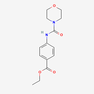 Ethyl 4-(morpholine-4-carboxamido)benzoate