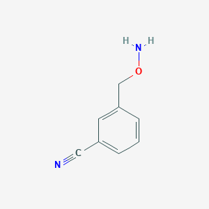 3-[(Aminooxy)methyl]benzonitrile