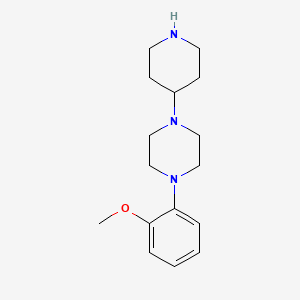 1-(2-Methoxyphenyl)-4-(piperidin-4-yl)piperazine