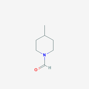 molecular formula C7H13NO B8791576 N-FORMYL-4-PIPECOLINE 