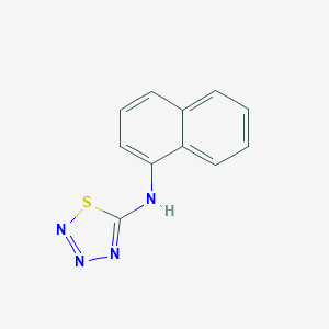 molecular formula C11H8N4S B087917 N-Naphthyl-1,2,3,4-thiatriazol-5-amine CAS No. 10320-97-5
