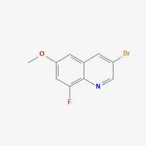 3-Bromo-8-fluoro-6-methoxyquinoline