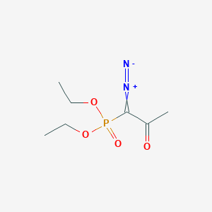 Diethyl (1-diazo-2-oxopropyl)phosphonate