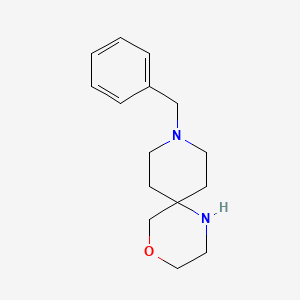 9-(phenylmethyl)-4-Oxa-1,9-diazaspiro[5.5]undecane