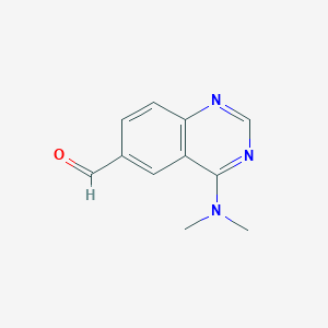 4-(Dimethylamino)quinazoline-6-carbaldehyde