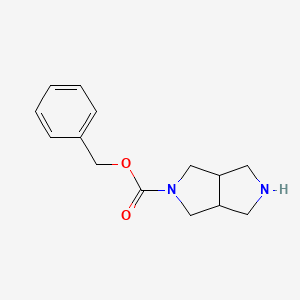 molecular formula C14H18N2O2 B8791939 CIS-2-CBZ-HEXAHYDROPYRROLO[3,4-C]PYRROLE CAS No. 1141669-43-3