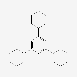 molecular formula C24H36 B8791990 1,3,5-Tricyclohexylbenzene 