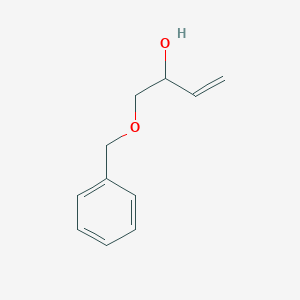 molecular formula C11H14O2 B8792079 1-(BENZYLOXY)BUT-3-EN-2-OL 