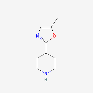 4-(5-Methyl-1,3-oxazol-2-yl)piperidine