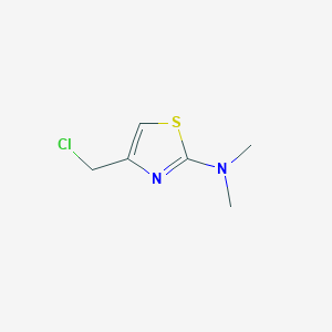 4-(Chloromethyl)-N,N-dimethyl-1,3-thiazol-2-amine