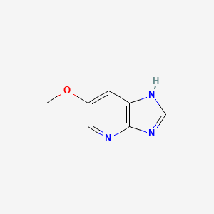 molecular formula C7H7N3O B8792230 6-methoxy-1H-imidazo[4,5-b]pyridine 