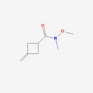 N-methoxy-N-methyl-3-methylenecyclobutanecarboxamide