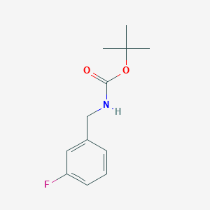 molecular formula C12H16FNO2 B8792430 tert-Butyl 3-fluorobenzylcarbamate 