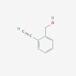 molecular formula C9H8O B087926 (2-ethynylphenyl)methanol CAS No. 10602-08-1