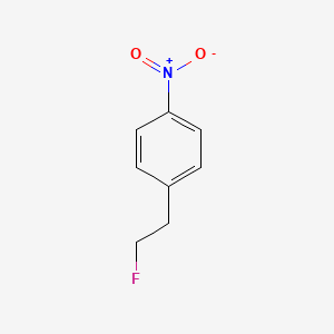 molecular formula C8H8FNO2 B8792667 1-(2-Fluoroethyl)-4-nitrobenzene CAS No. 56153-06-1