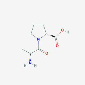 molecular formula C8H14N2O3 B8792826 (R)-1-((R)-2-Aminopropanoyl)pyrrolidine-2-carboxylic acid 