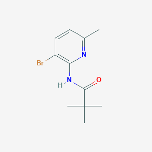 3-Bromo-2-pivaloylamino-6-picoline