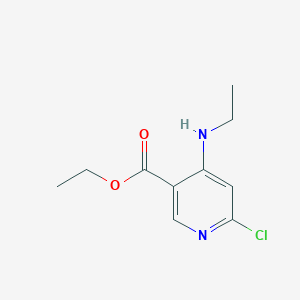 Ethyl 6-chloro-4-(ethylamino)nicotinate