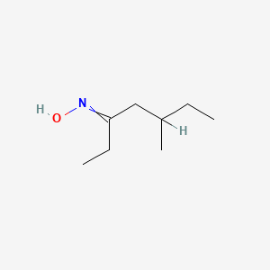 molecular formula C8H17NO B8793016 3-Heptanone, 5-methyl-, oxime 