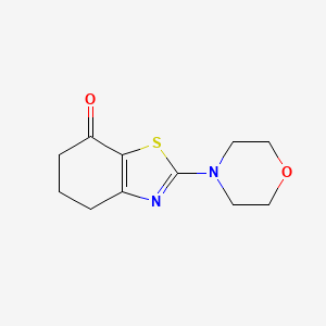 2-(morpholin-4-yl)-5,6-dihydro-1,3-benzothiazol-7(4H)-one