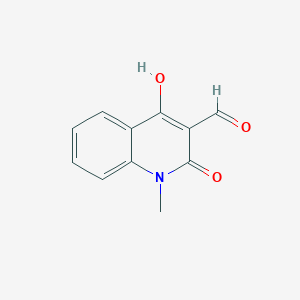 1-methyl-3-formyl-4-hydroxy-2(1H)-quinolinone