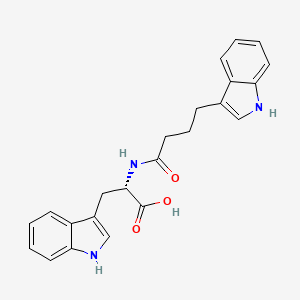 (S)-3-(1H-Indol-3-yl)-2-(4-1H-indol-3-yl-butyrylamino)-propionic acid