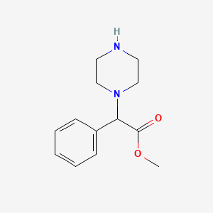 Methyl phenyl-piperazin-1-YL-acetate