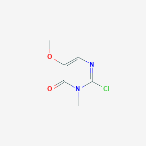 2-Chloro-5-methoxy-3-methylpyrimidin-4(3H)-one
