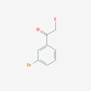 1-(3-Bromophenyl)-2-fluoroethan-1-one