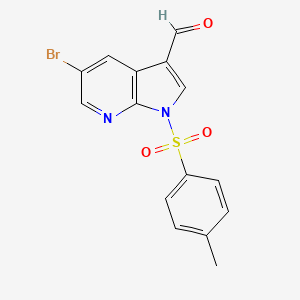 5-bromo-1-tosyl-1H-pyrrolo[2,3-b]pyridine-3-carbaldehyde