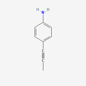 4-(Prop-1-yn-1-yl)aniline