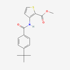 Methyl 3-[(4-t-Butylbenzoyl)amino]-2-thiophenecarboxylate