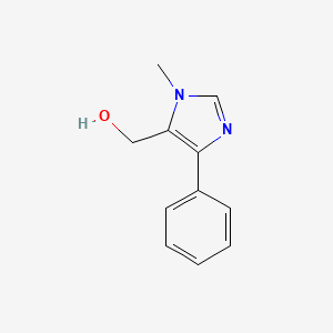 (1-Methyl-4-phenyl-1H-imidazol-5-YL)methanol