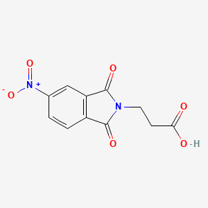 3-(5-Nitro-1,3-dioxo-1,3-dihydro-isoindol-2-yl)-propionic acid