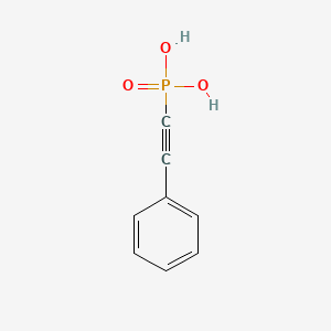 molecular formula C8H7O3P B8793609 Phenylethynylphosphonic acid CAS No. 4672-31-5