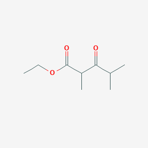 molecular formula C9H16O3 B8793623 Ethyl 2,4-dimethyl-3-oxopentanoate CAS No. 7251-96-9