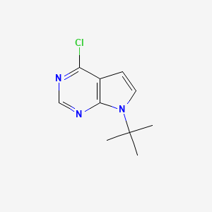 7-(tert-Butyl)-4-chloro-7H-pyrrolo[2,3-d]pyrimidine