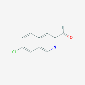 7-Chloroisoquinoline-3-carbaldehyde