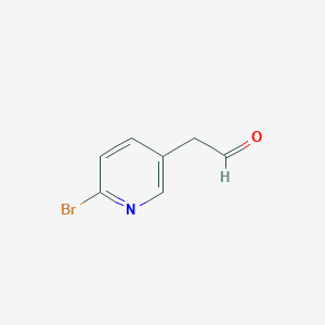 2-(6-Bromopyridin-3-yl)acetaldehyde