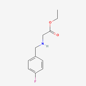 (4-Fluorobenzylamino)-acetic acid ethyl ester