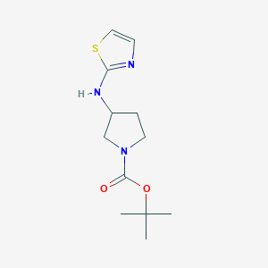 tert-Butyl 3-(thiazol-2-ylamino)pyrrolidine-1-carboxylate