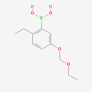 (5-(Ethoxymethoxy)-2-ethylphenyl)boronic acid