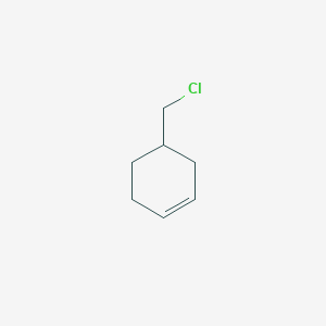 molecular formula C7H11Cl B8793740 4-(Chloromethyl)cyclohexene CAS No. 2555-08-0
