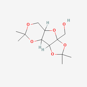molecular formula C12H20O6 B8793821 alpha-L-Sorbofuranose, 2,3:4,6-bis-O-(1-methylethylidene)- 