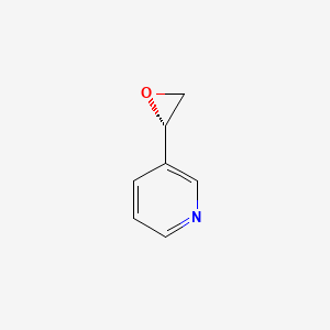 molecular formula C7H7NO B8793828 (S)-3-Oxiranyl-pyridine 