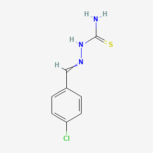 {[(4-Chlorophenyl)methylidene]amino}thiourea