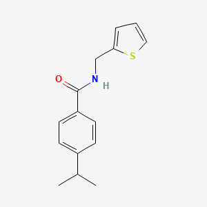 N-(2-thienylmethyl)-4-isopropylbenzamide