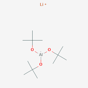 molecular formula C12H27AlLiO3 B8793992 Lithium aluminum-tri-tert-butoxyhydride 